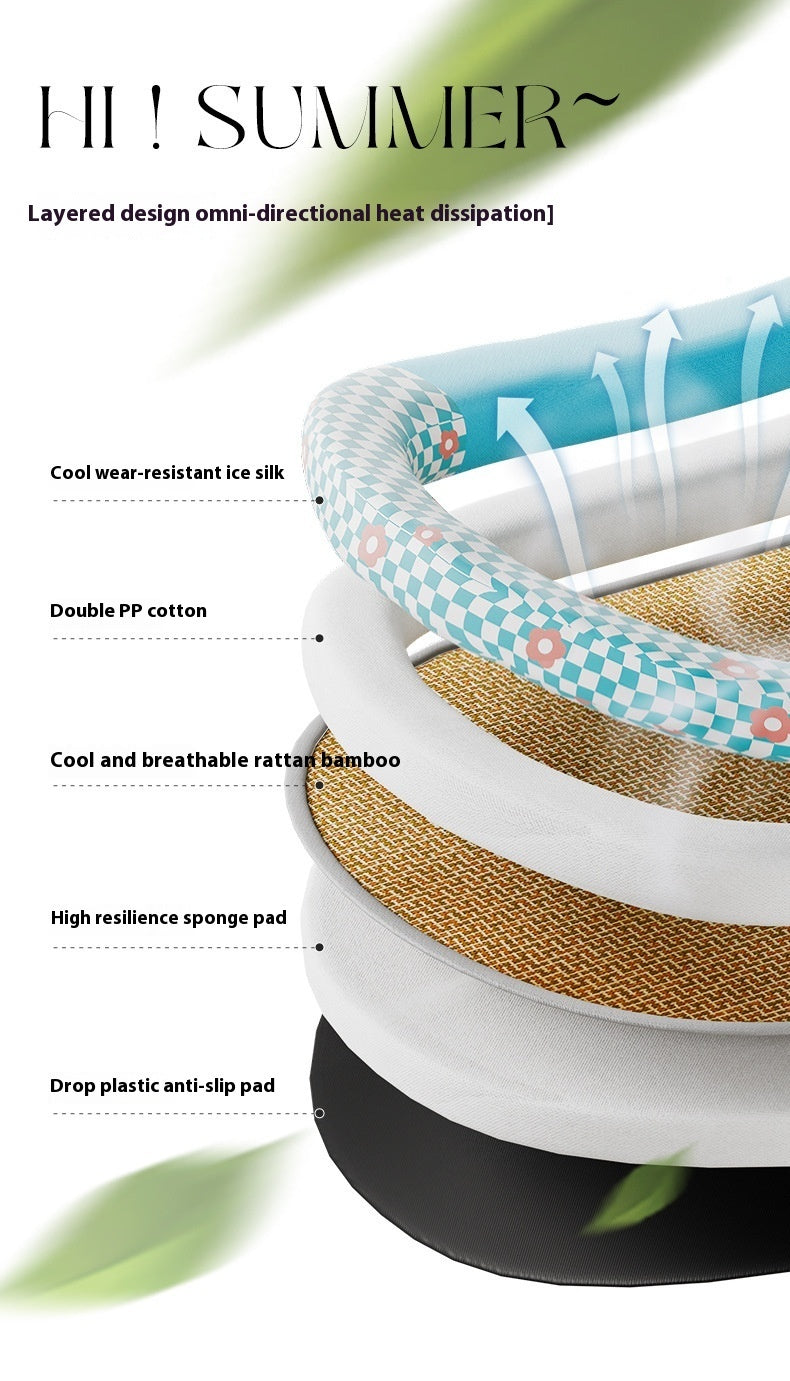 Pet Mat Cooling Pet Pad Oval Runway Nest