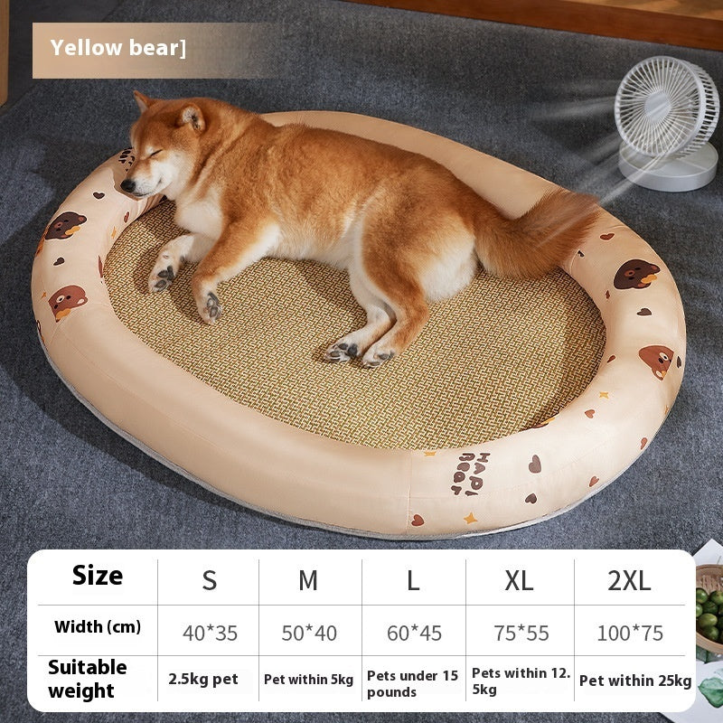 Pet Mat Cooling Pet Pad Oval Runway Nest