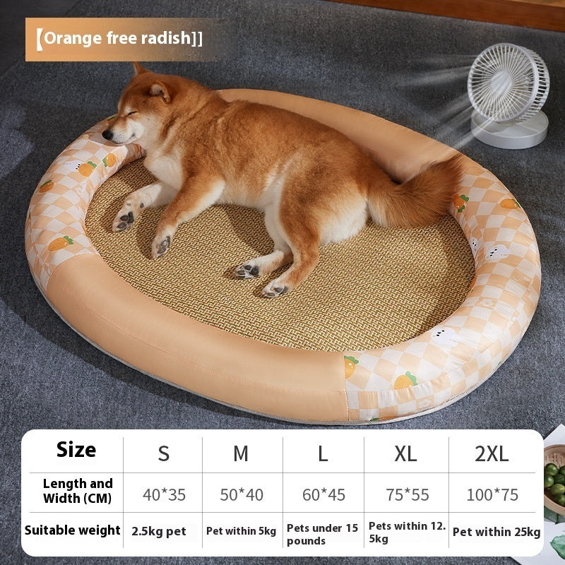 Pet Mat Cooling Pet Pad Oval Runway Nest