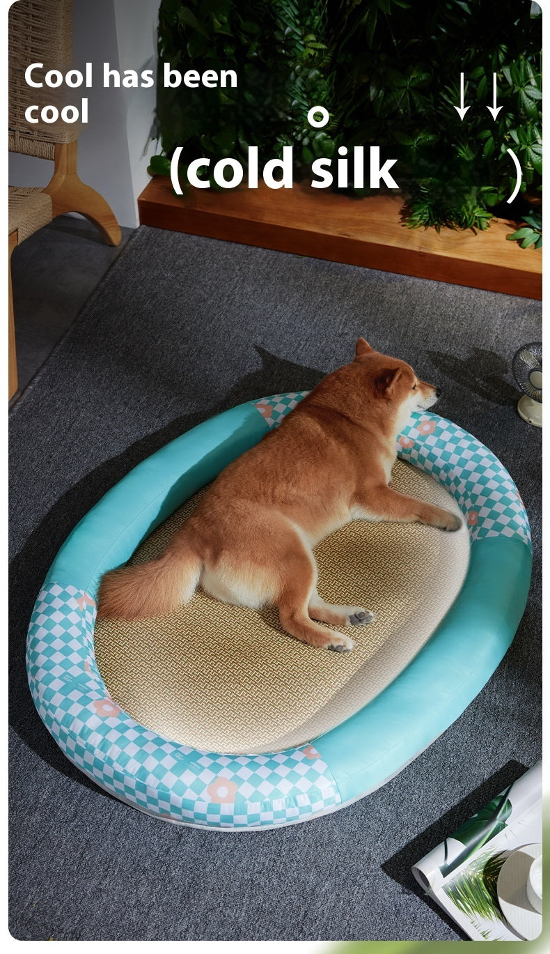 Pet Mat Cooling Pet Pad Oval Runway Nest