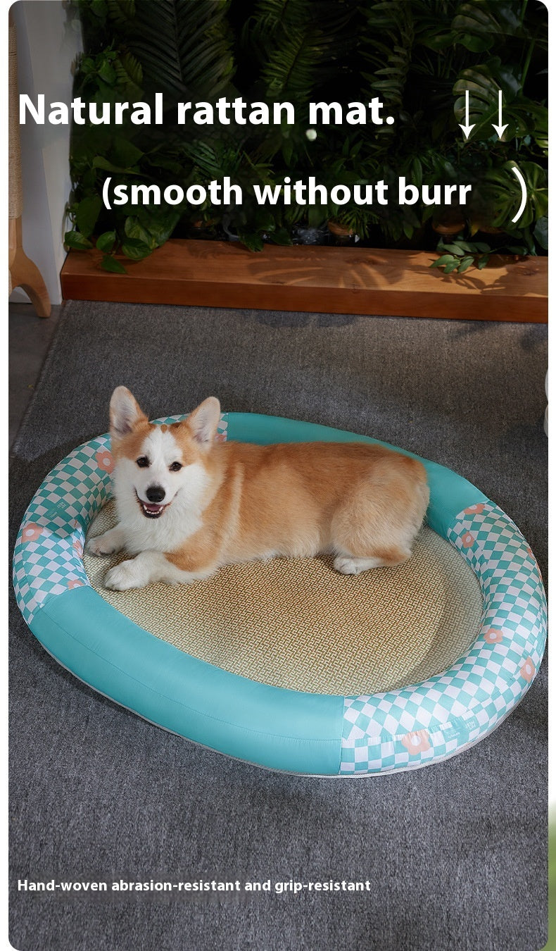 Pet Mat Cooling Pet Pad Oval Runway Nest