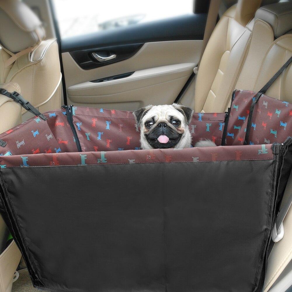 Pet Dog Car Seat Cover Waterproof Dog Carrier Safe Dogs Car Seat